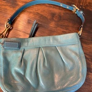 Coach leather purse
